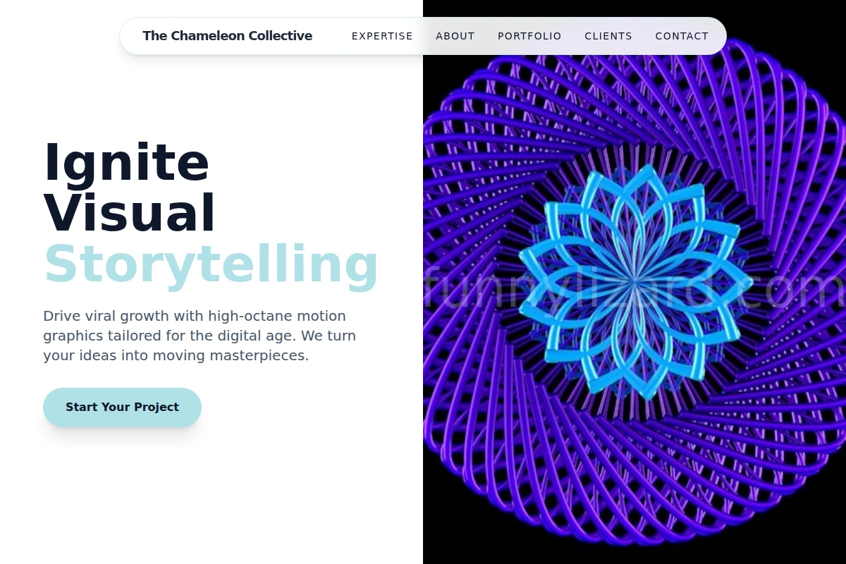 Glow Motion Graphics