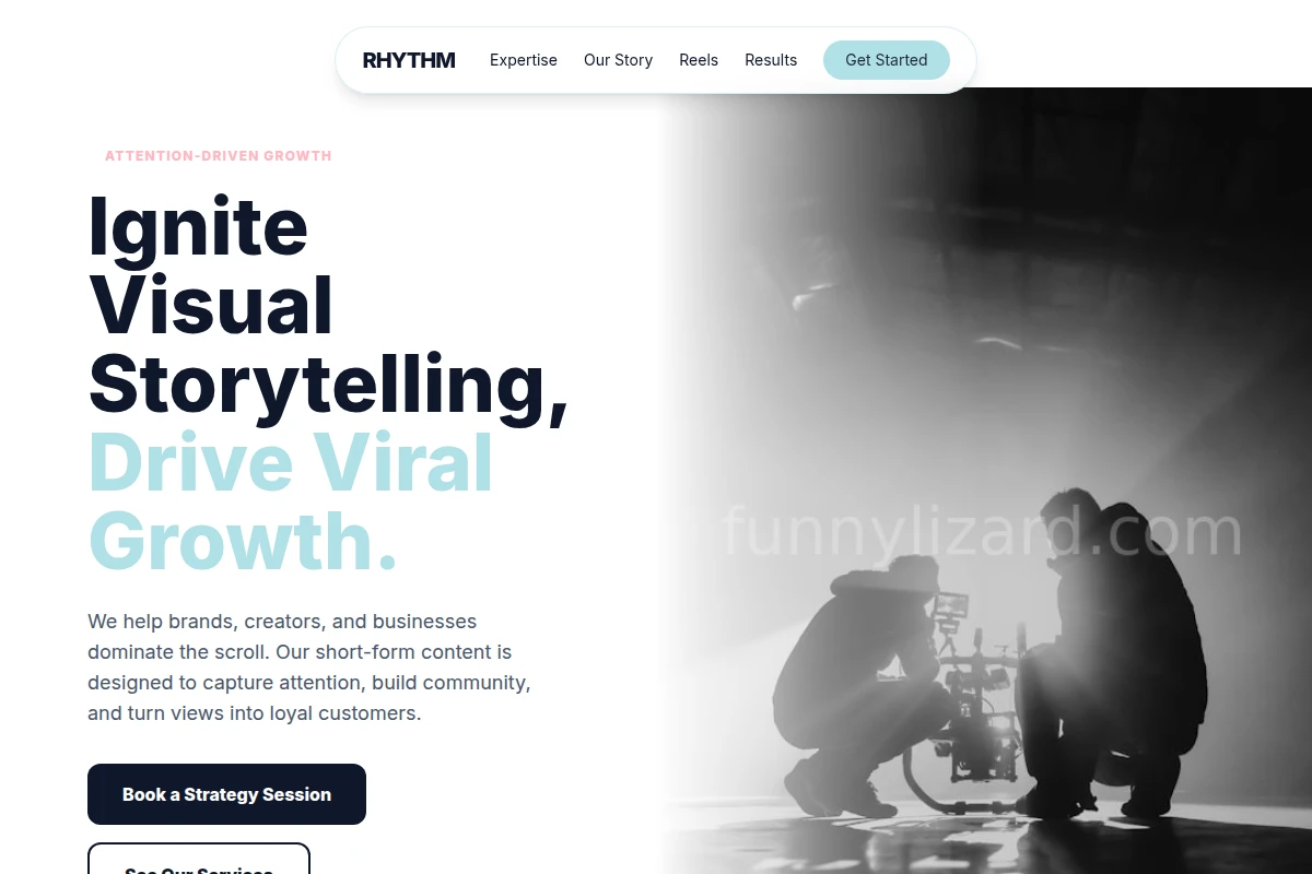 Rhythm Short Form Video Agency