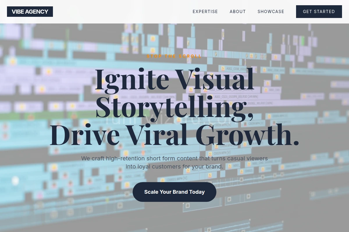Vibe Short Form Video Agency